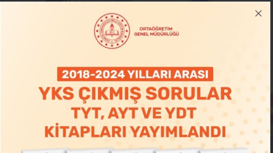 ÜNİVERSİTE SINAVINA HAZIRLANAN ÖĞRENCİLERE DOKÜMAN DAĞITILDI 